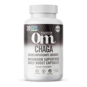 Om Mushrooms 차가 버섯 2000 mg 90 베지캡슐