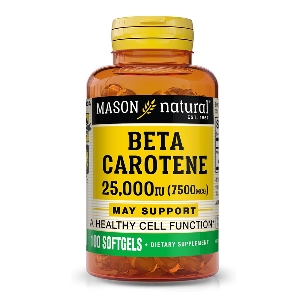 메이슨<b>내추럴 베타카로틴 7500 mcg</b> 100 소프트젤