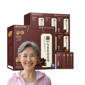 기력보충 녹용홍삼진액 30포 여름입맛없을때 노인원기회복