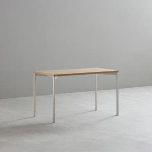 데스커 베이직 책상 (너비 800/1000/1200) 1200x600mm, 메이플+화이트