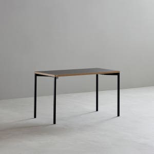 데스커 베이직 책상 (너비 800/1000/1200) 1200x600mm, 빈티지블랙