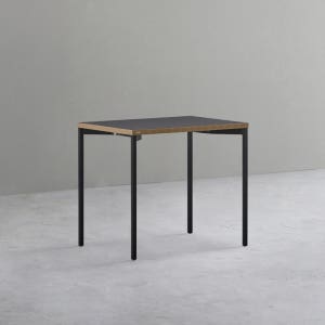 데스커 베이직 책상 (너비 800/1000/1200) 800x600mm, 빈티지블랙