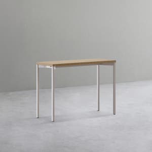 데스커 베이직 책상 (너비 800/1000/1200) 1000x400mm, 메이플+화이트