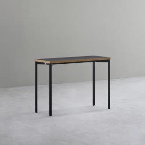 데스커 베이직 책상 (너비 800/1000/1200) 1000x400mm, 빈티지블랙