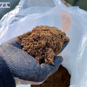 국내 자연산 봉분 흙 마사토 18kg (봉분용 마사토 흙)