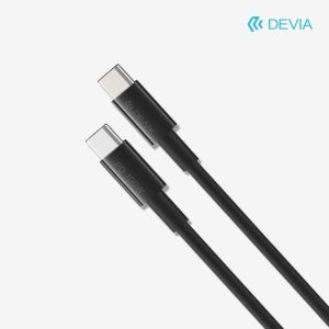 데비아 100W PD C to C타입 초고속 충전 케이블 블랙