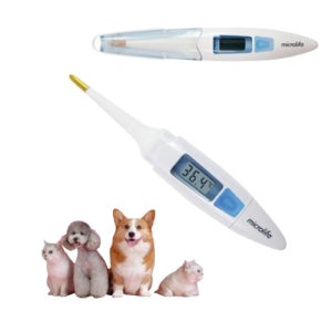 강아지 열날때 열체크 체온체크 강아지 고양이 체온계 간편한 접촉식 비접촉식 전자 체온측정