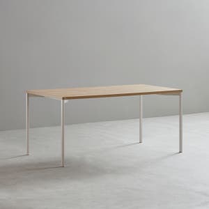 데스커 베이직 책상 (너비 1400/1600) 1600x800mm, 메이플+화이트