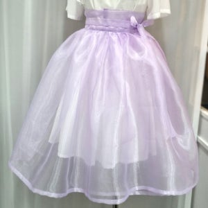 다온공방 실켓 오간자 시스루 한복 허리 치마 덧치마 생활한복 주문제작