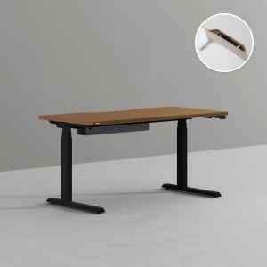 모션데스크 프리미엄 (깊이 700) 1400x700mm, 모던아카시아