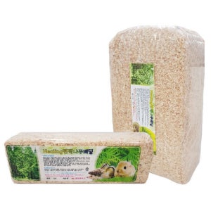 피그미 다람쥐 베딩 햄스터 소동물 사육 케이지 바닥재 톱밥 편백 나무 베딩 2.5kg