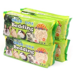 피그미 다람쥐 베딩 햄스터 소동물 사육 케이지 바닥재 톱밥 편백 나무 베딩 1.6kg