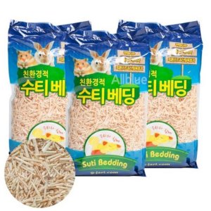 피그미 다람쥐 베딩 햄스터 소동물 사육 케이지 바닥재 톱밥 편백 나무 베딩 12L 3개