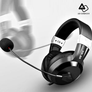 인강용 헤드셋 귀가 편한 상담원 게이밍 헤드폰 유선 usb 헤드셋