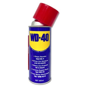 다목적 윤활 방청 스프레이 1개 방청제 녹방지 기름때 방지 금속보호 WD-40 450ml