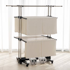 파리지앵 4단 빨래건조대 대형 이불 건조대