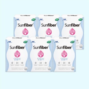 셀렉스 썬화이버 당솔브 혈당케어 스틱 10포, 6개