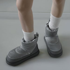 파티 퍼안감 패딩 방한 부츠 겨울 여성 숏부츠