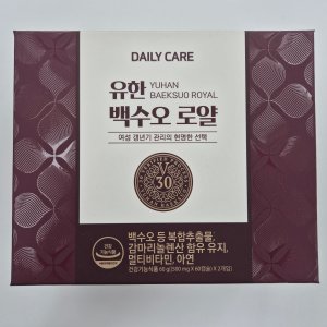 갱년기 건강 영양제 유한 백수오로얄 오리지널제품