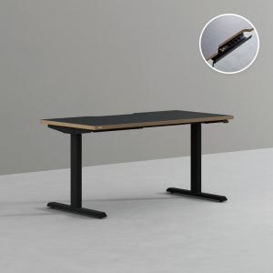 데스커 모션데스크 플러스 1400x700mm, 블랙