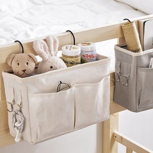 침대수납걸이 침대사이드포켓 걸이형수납함 걸이