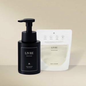 포밍 비건 핸드워시 본품 280ml + 리필 구성 항균 99.9% 리브레 실바 테이크어샤워