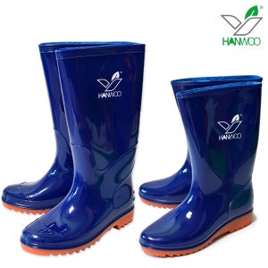 한우 PVC 장화 작업화 갯벌 농사 청소 패션장화 방수 미끌림방지 부츠
