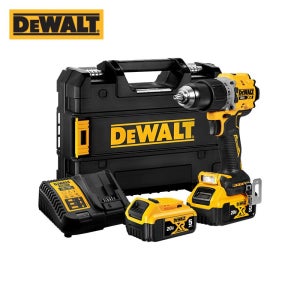 디월트 20V MAX 충전 햄머드릴 드라이버 세트(5Ah 2팩) DCD805P2T-KR