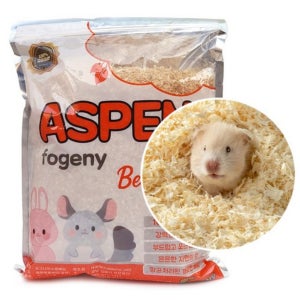 피그미 다람쥐 베딩 햄스터 소동물 사육 케이지 바닥재 나무 톱밥 아스펜 베딩 450g
