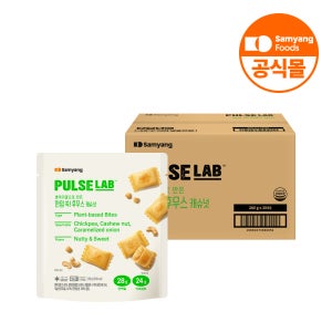 심으뜸 PICK 단백질간식 삼양식품 펄스랩 병아리콩 후무스 (캐슈넛) 280g, 20개
