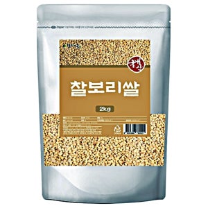 엄마애손 국내산 찰보리쌀 2kg