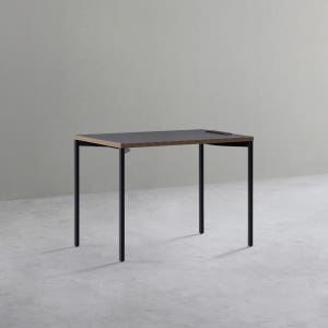 데스커 노트북 책상 1000x600mm, 빈티지블랙