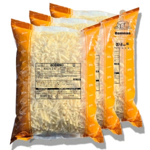 코다노 모짜렐라치즈 레이 업소용 슈레드 피자치즈 2.5kg, 3개