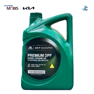 현대모비스 순정 프리미엄 DPF 승용 디젤엔진오일 5W30 6L 05200-00620