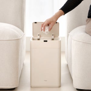 보아르 컴플릿 10L 자동 센서 쓰레기통 기저귀 냄새차단 밀폐 스마트 미니 슬림 휴지통