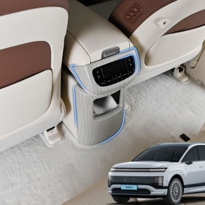 아이오닉9 악세사리 7인승 2열 콘솔백 커버 유광 카본 몰딩 용품