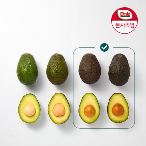 [Dole공식몰] 후숙 아보카도 200g, 10개