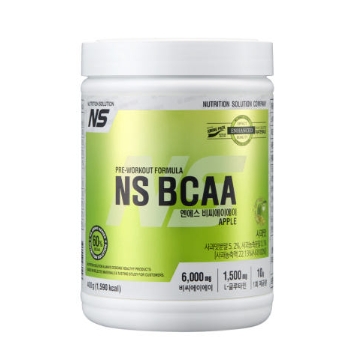 NS BCAA 40회분 운동 헬스 시너지 부스터 아미노산 사과맛 400g