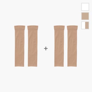 [2매]비너스 쿨 팔토시 아쿠아엑스 UV 자외선 차단 여름 골프 운전 스포츠 남성 여성 손목형