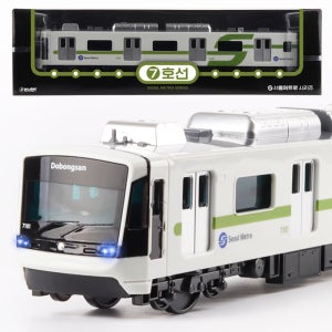 서울 메트로시리즈 지하철 7호선 장난감 지하철모형 기차놀이