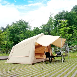 오투라이프 캠핑 에어노크 8.0T 알파큐브 옵션 사이드 TPU창 2EA 외