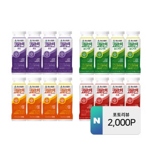 [슈퍼적립] 파스퇴르 쾌변 요구르트 150ml 4종 16개 기획 (사과+포도+골드키위+ABC)