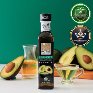 [미국 유기농인증 코셔인증] 아보카도오일 엑스트라버진 자연냉압착 아보카도유 네이티브하베스트 250ml, 1개