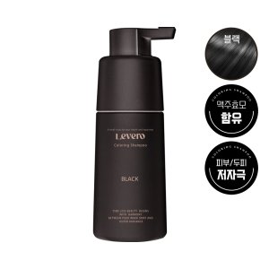 르베로 맥주효모 새치커버 염색 샴푸 블랙, 300ml, 1개