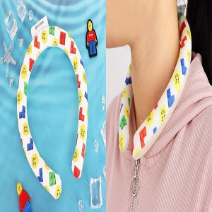 옥스포드 블럭 넥쿨러 아이스넥밴드 얼음스카프 쿨밴드 여름용품