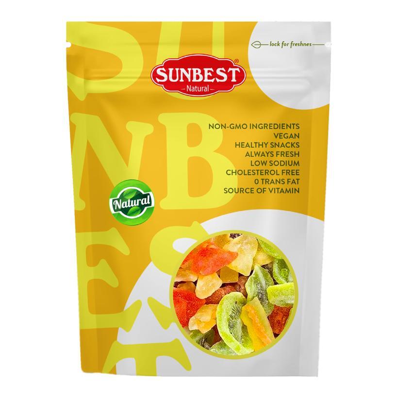 선베스트 내추럴 <b>트로피컬</b> 건조 과일 믹스 1.3kg (망고 파인애플 <b>파파야</b> 바나나 키위)