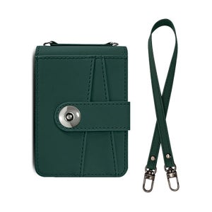 갤럭시 지플립 힌지보호 가죽 카드 지갑 케이스 그린, 갤럭시Z 플립3