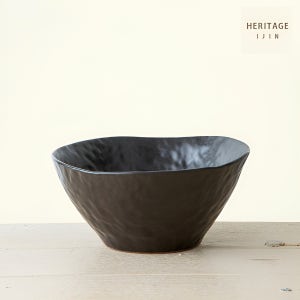 국산도자기 헤리티지 너울 엠보싱 소면기 / 냉면기 우동기 라면그릇 이천도자기