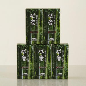 9회 자죽염 붉은빛죽염 110g, 5개