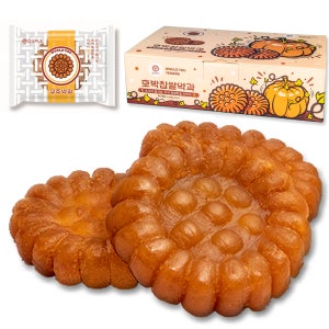 우주 호박찹쌀약과 40g, 40개